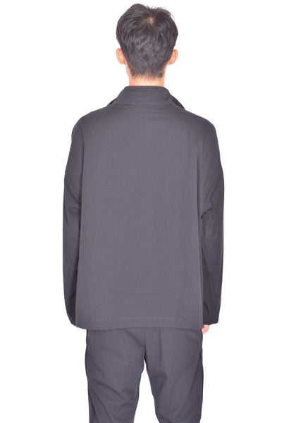 KIKO KOSTADINOV MEN GRAATSMA SMOCK SHADOW BLACK FW26 | DOSHABURI Shop 