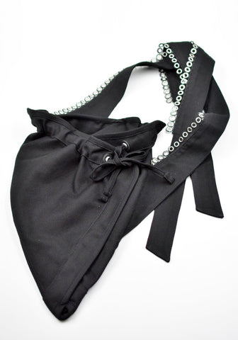 KIKO KOSTADINOV MEN HATHA JERSEY BAG BLACK SS26 | DOSHABURI Shop