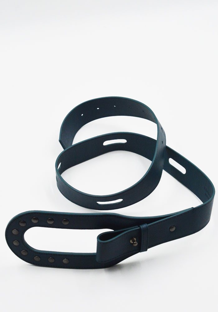 KIKO KOSTADINOV MEN ORVOS BELT PEACOCK BLUE FW25 | DOSHABURI Shop