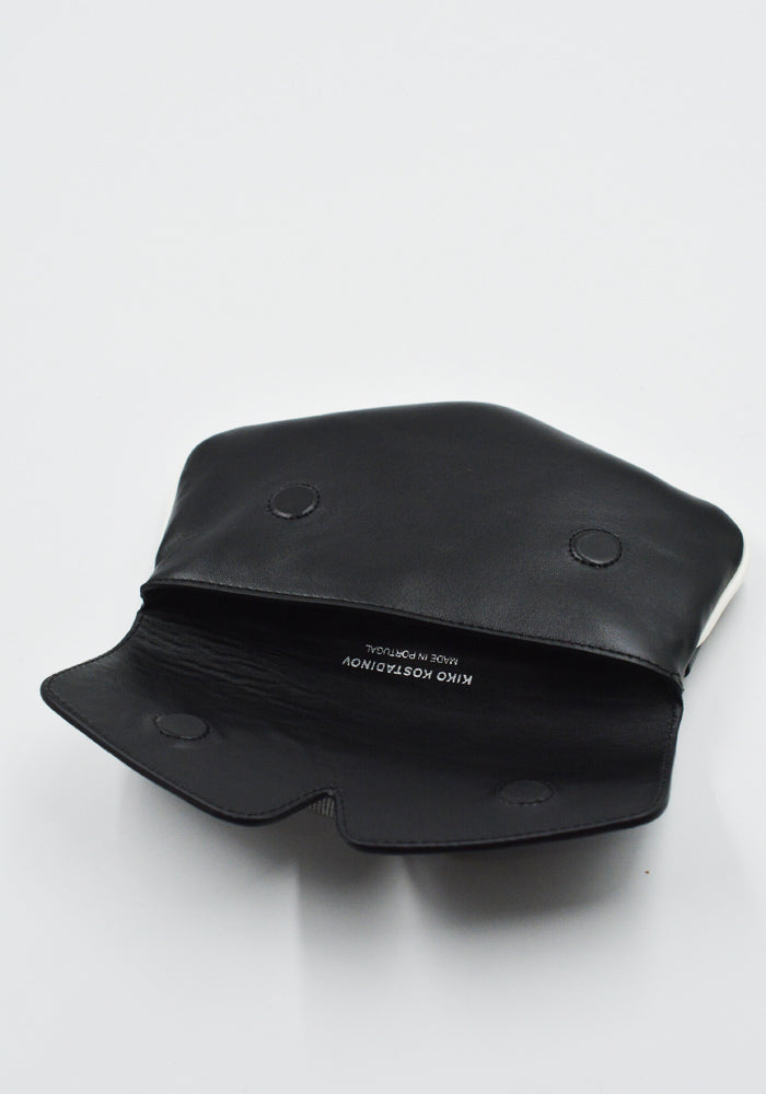 KIKO KOSTADINOV WOMEN MEZULARI WALLET ONYX BLACK SS25 | DOSHABURI Shop