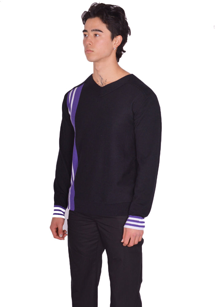 Kiko Kostadinov 25ss ostro セーター　サイズ44 KIKO KOSTADINOV OSTRO kNIT SWEATER BLACK SS25 | DOSHABURI Online Shop