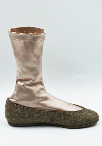 KIKO KOSTADINOV PROXIMA LOW BALLERINA SHOES OATMEAL/PALE PINK FW25 | DOSHABURI Shop