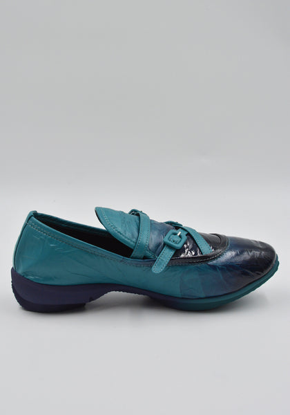 KIKO KOSTADINOV SONIA BUCKLED LOAFER LAGOON SS25 | DOSHABURI Shop
