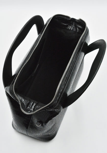 KIKO KOSTADINOV WOMEN ISADORA BAG CRACKED BLACK SS26 | DOSHABURI Shop