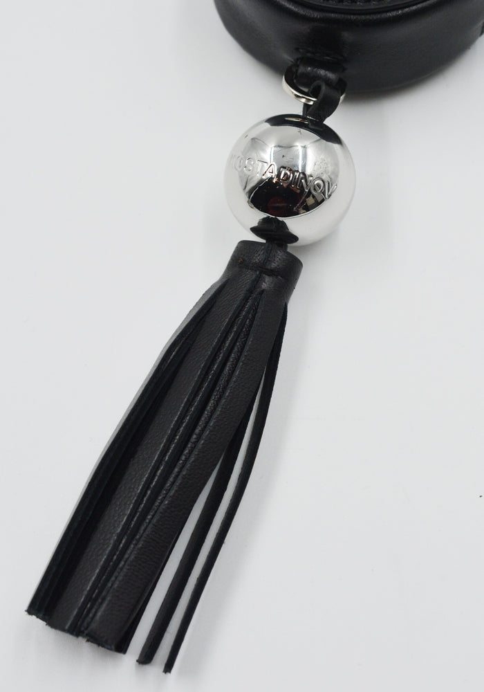 KIKO KOSTADINOV WOMEN ORB COIN PURSE ONYX BLACK SS25