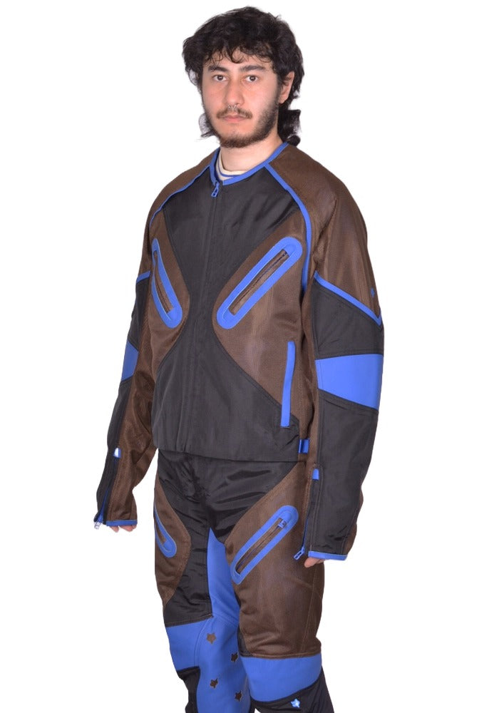 KIKO KOSTADINOV x FOX LAB MOTO JACKET BLACK FW25 – DOSHABURI