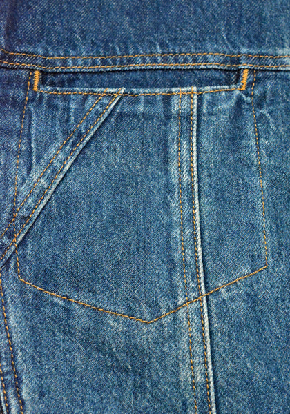 KIKO KOSTADINOV x LEVI'S ARTICULATE DENIM TRUCKER JACKET BLUE | DOSHABURI Shop