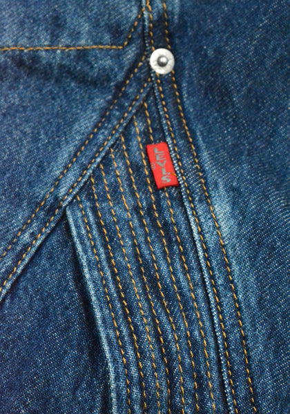KIKO KOSTADINOV x LEVI'S ARTICULATE DENIM TRUCKER JACKET BLUE | DOSHABURI Shop