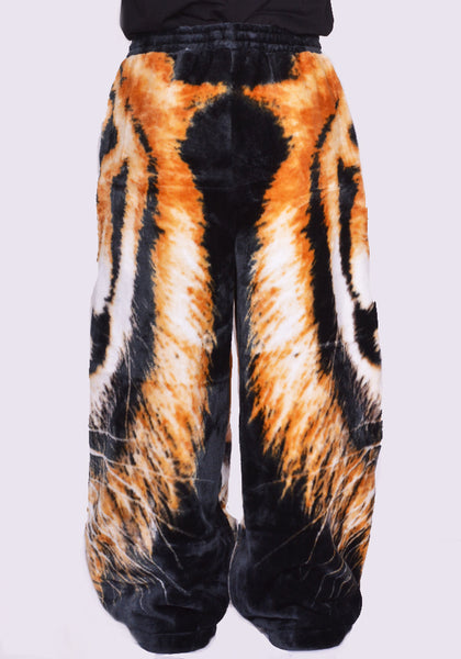 LU'U DAN TIGER BLANKET RAW CUT BONTAN PANTS SS25 | DOSHABURI Shop