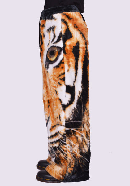 LU'U DAN TIGER BLANKET RAW CUT BONTAN PANTS SS25 | DOSHABURI Shop