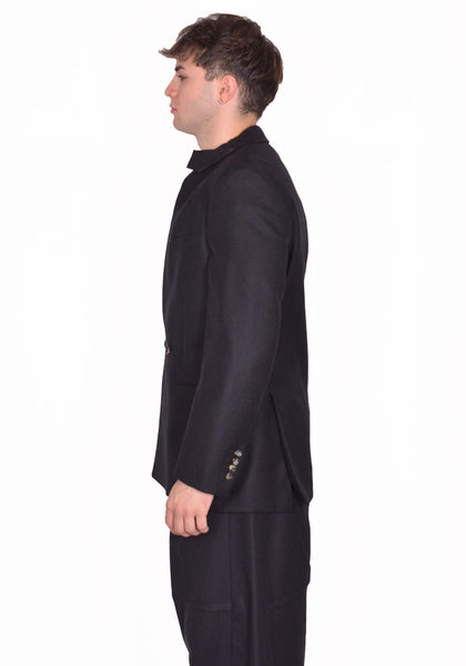 MAINA YEE BACK JACK DB JACKET BLACK FW25 | DOSHABURI Shop