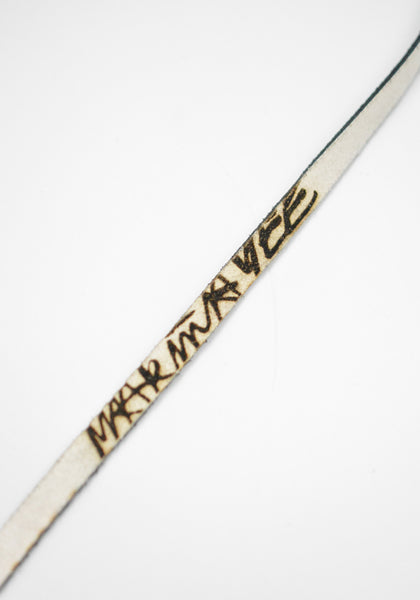 MARINA YEE BRACE 15 CLASSIC BRACELET BLACK/WHITE SS26 | DOSHABURI Shop