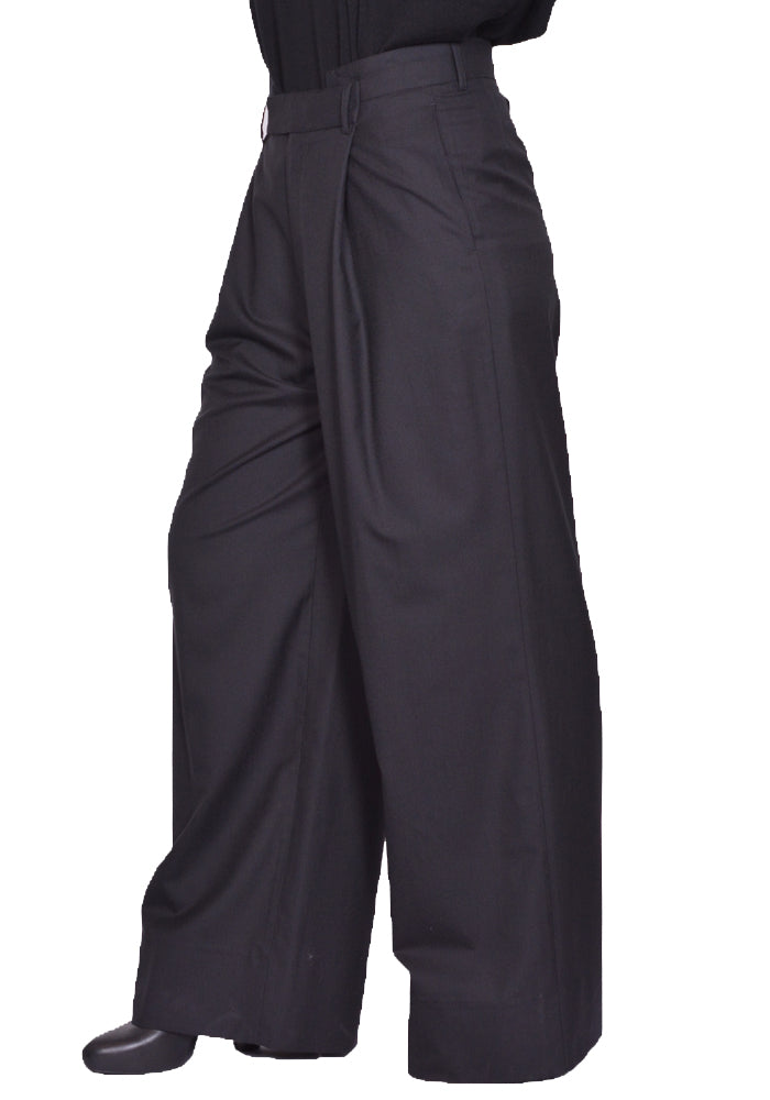 Marina Yee　 Wide Trousers　サイズM MARINA YEE Wide-legged pleated trousers
