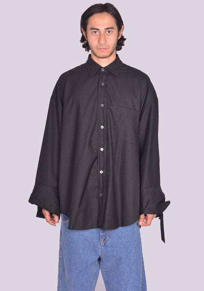 MARINA YEE MY SHIRT 1 OVERSIZED BLACK FW24 | DOSHABURI Shop