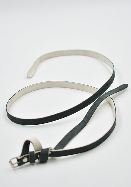 MARINA YEE U-TURN 15 ORIGAMI BELT BLACK/WHITE SS26 | DOSHABURI Shop