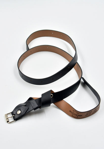 MARINA YEE U-TURN 25 ORIGAMI BELT BLACK/NUDE FW24 | DOSHABURI Shop