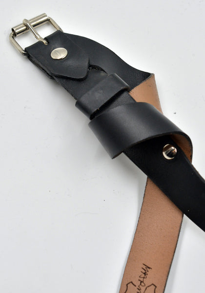 MARINA YEE U-TURN 25 ORIGAMI BELT BLACK/NUDE FW24 | DOSHABURI Shop