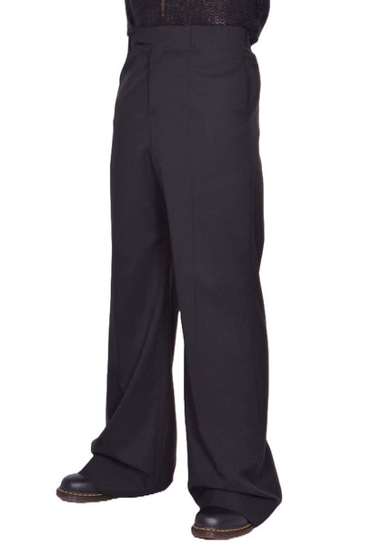 MATIERES FECALES MENS MONSIEUR S. PANTS BLACK FW25| DOSHABURI  Shop