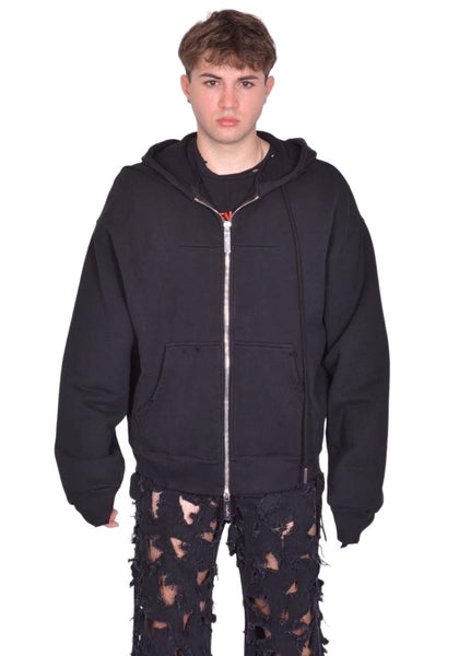 MATIERES FECALES SWEAT HOODIE PUNK SCLERA BLACK FW25 | DOSHABURI Shop