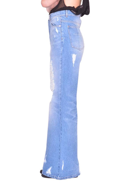 MATIERES FECALES UNISEX SLACK JEANS BLUE SS26 | DOSHABURI Shop
