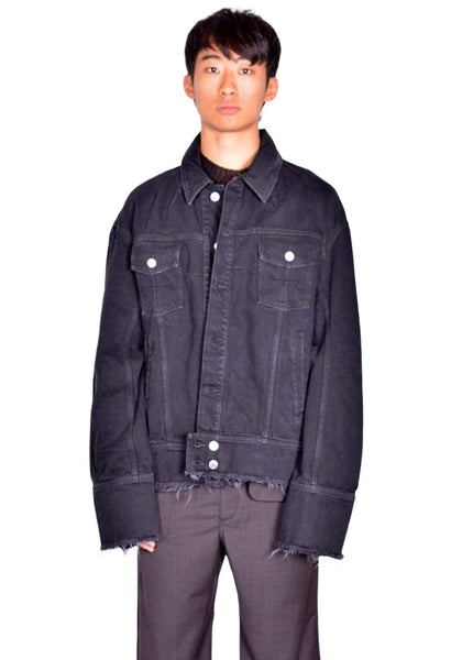 MATIERES FECALE PIERRE M. DENIM JACKET SCLERA SS26 | DOSHABURI Online Shop