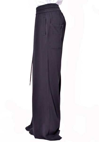 MATIERES FECALE UNISEX LEWIS SWEATPANTS BLACK FW26 | DOSHABURI Online Shop 