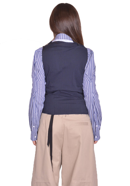 OTTOLINGER DECONSTRUCTED LAVALLIÈRE BLOUSE SS25 | DOSHABURI Shop