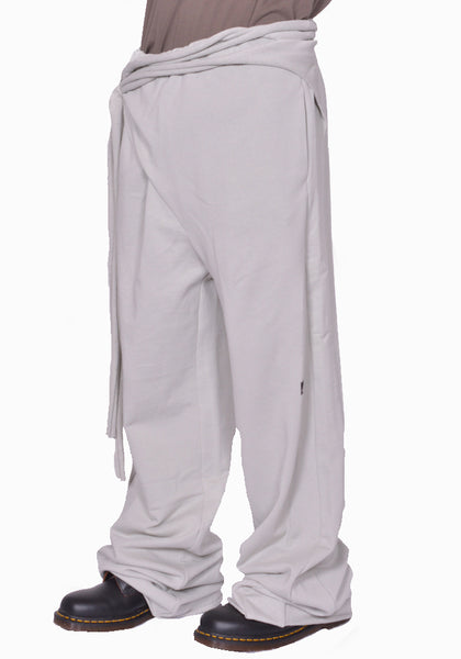 OTTOLINGER UNISEX WRAP TRACK PANTS GREY SS25 | DOSHABURi Online Shop