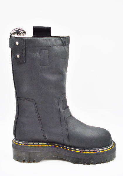 RICK OWENS DR. MARTENS QUAD SOLE PULL ON BOOT FW26 | DOSHABURI Shop