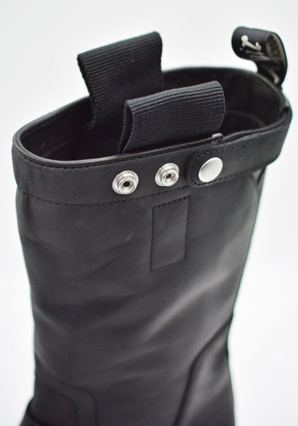RICK OWENS DR. MARTENS WOMEN QUAD SOLE PULL ON BOOTS FW26 | DOSHABURI Shop