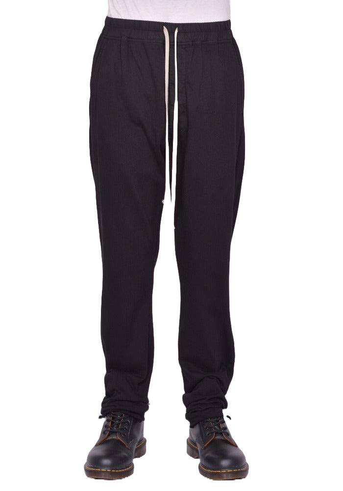 RICK OWENS DRKSHDW BERLIN DRAWSTRING PANTS BLACK FW25 | DOSHABURI Shop