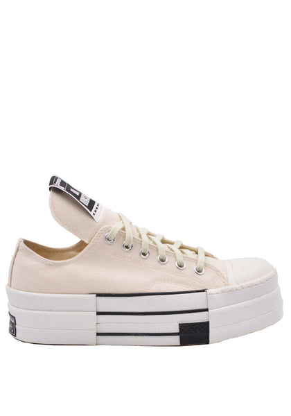 RICK OWENS DRKSHDW CONVERSE DC02CX955 A04R1 DBL DRKSTAR OX SNEAKERS CHUCK 70 NATURAL FW23 | DOSHABURI Online Shop