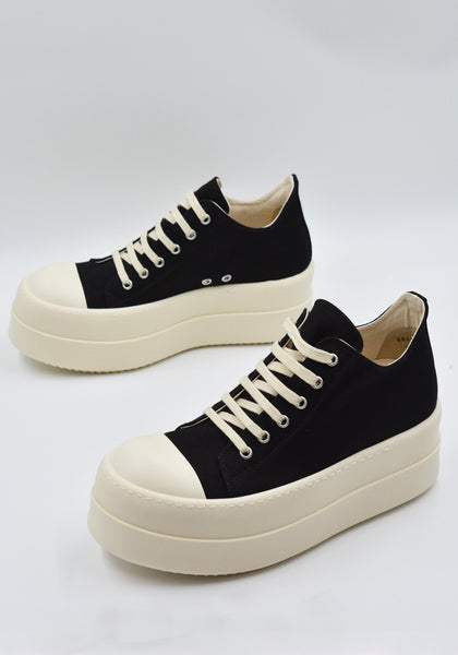RICK OWENS DRKSHDW DOUBLE BUMPER LOW-SNEAKERS SS25 | DOSHABURI Shop