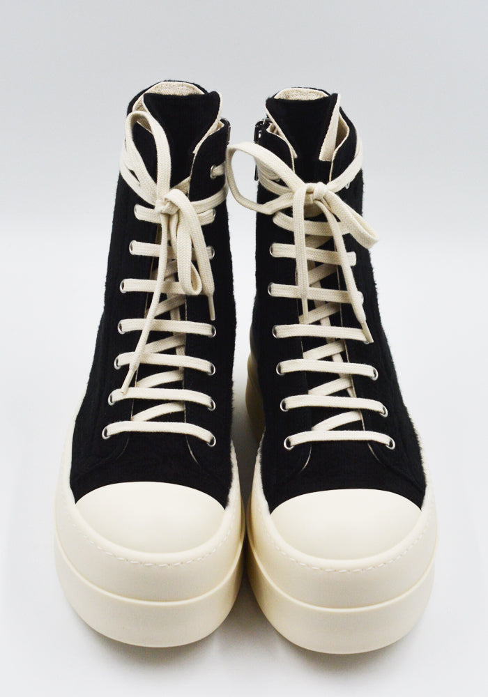 RICK OWENS DRKSHDW DU02E7831 BMO 911 DOUBLE BUMPER SNEAKERS BLACK