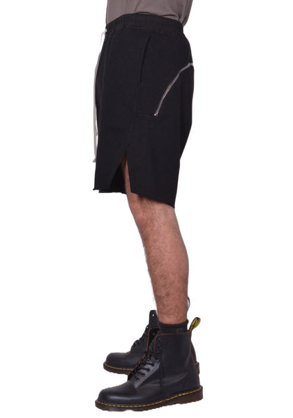 RICK OWENS DRKSHDW LONG BOXERS BUTT ZIP BLACK SS26 | DOSHABURI Shop