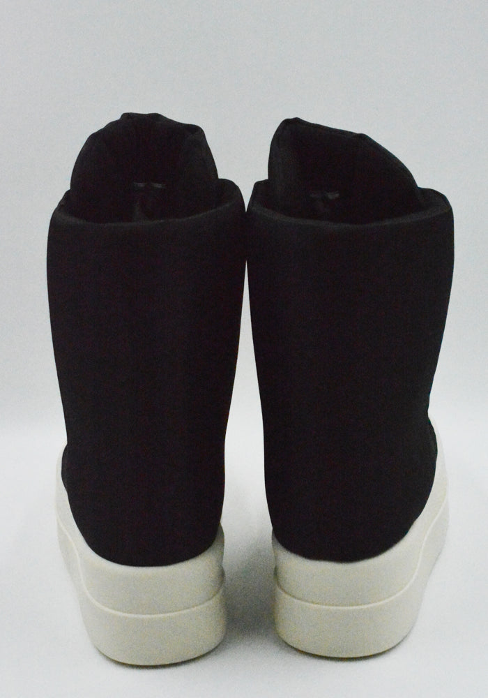 RICK OWENS DRKSHDW MEGA BUMPER JUMBO SNEAKERS BLACK SS26 | DOSHABURI