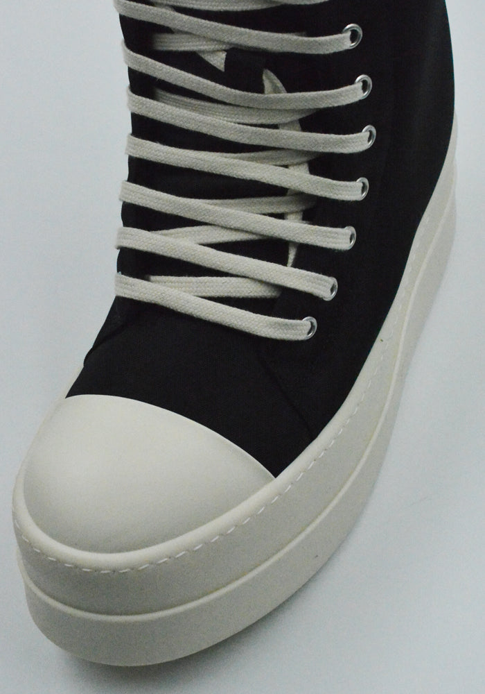 RICK OWENS DRKSHDW MEGA BUMPER JUMBO SNEAKERS BLACK SS26 | DOSHABURI