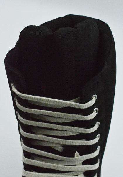 RICK OWENS DRKSHDW MEGA BUMPER JUMBO SNEAKERS BLACK SS26 | DOSHABURI Shop