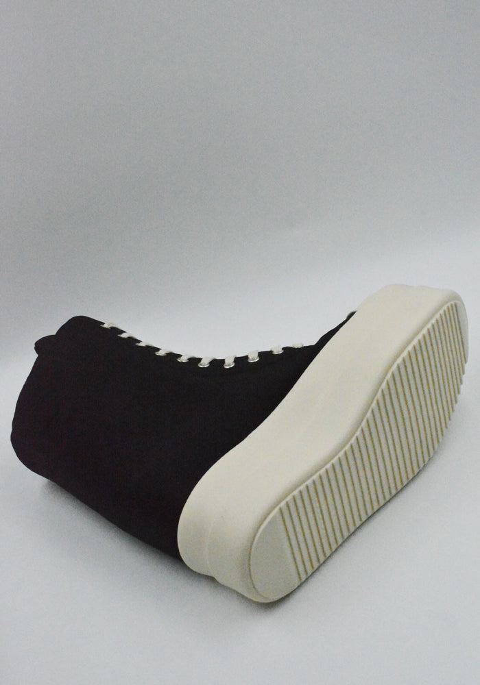 RICK OWENS DRKSHDW MEGA BUMPER JUMBO SNEAKERS BLACK SS26 | DOSHABURI