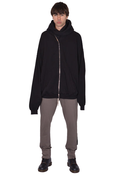 RICK OWENS DRKSHDW MOUNNTAIN HUN HOODIE BLACK SS26 | DOSHABURI Shop