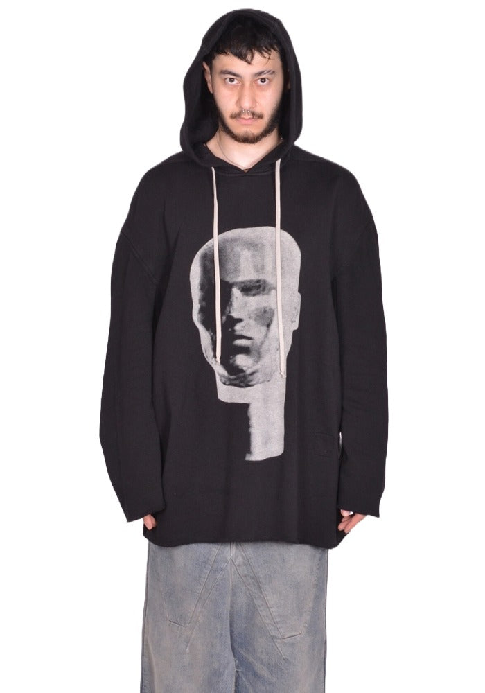 トップス diesel no mass prod rick owens hoodie Rick Owens Zip-Up Cotton Hoodie Black Men's - SS22 - US