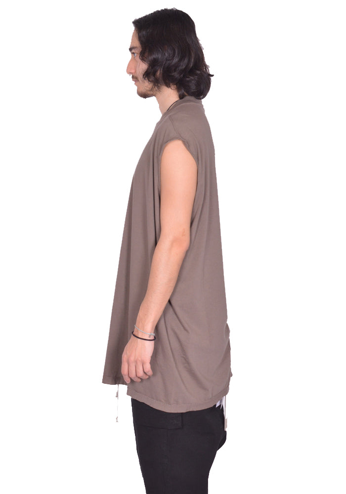 tarp shirt RICK OWENS DRKSHDW TARP T-SHIRT DUST SS25
