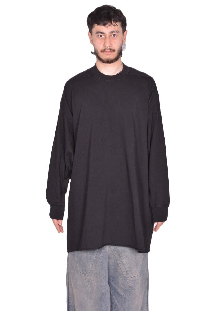 RICK OWENS DRKSHDW TOMMY SWEATSHIRT BLACK FW25 | DOSHABURI Shop