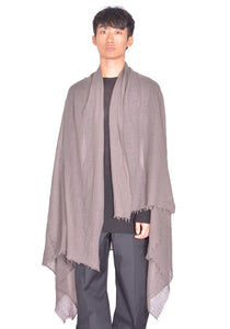 RICK OWENS GIGLIO MEGA SCARF DUST FW26 | DOSHABURI Online Shop