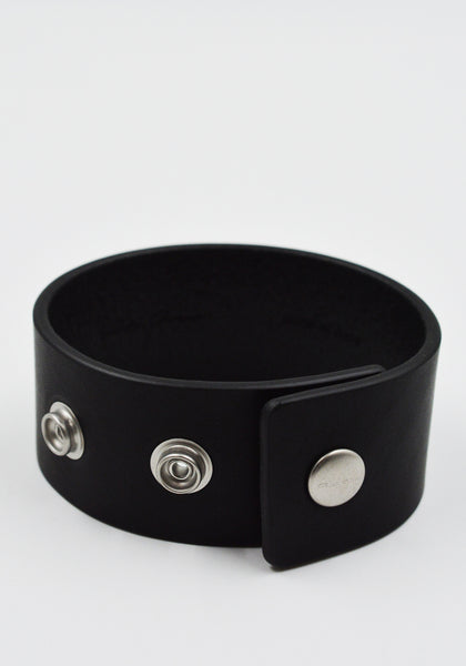 RICK OWENS MEN ANTHEM CUFF BLACK FW25 | DOSHABURI Online Shop
