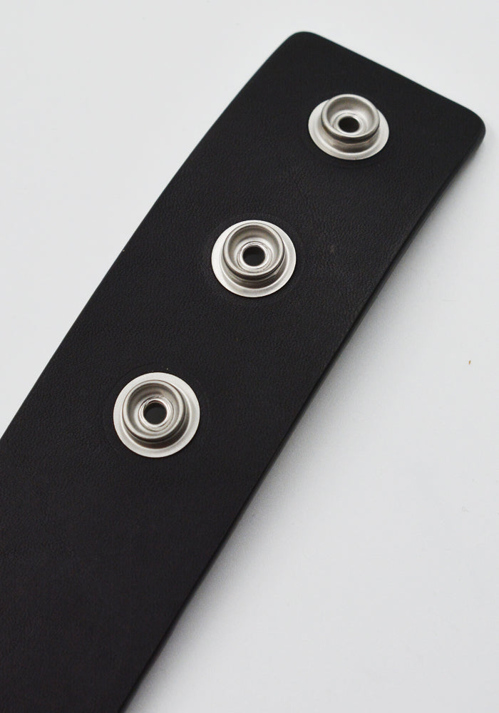 RICK OWENS MEN ANTHEM CUFF BLACK FW25 | DOSHABURI Online Shop