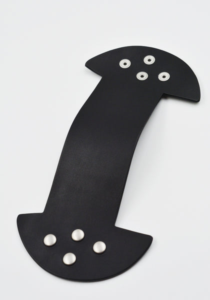 RICK OWENS MEN  ANTHEM SNAPS CUFF BLACK FW25 | DOSHABURI Online Shop