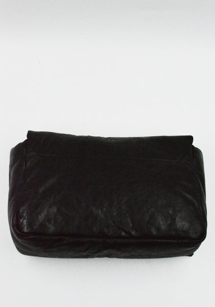 RICK OWENS MEN BIG PILLOW GRIFFIN BAG BLACK | DOSHABURI Online Shop