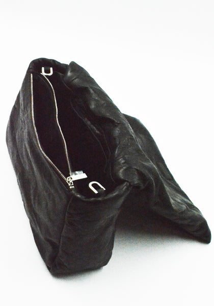 RICK OWENS MEN BIG PILLOW GRIFFIN BAG BLACK | DOSHABURI Online Shop