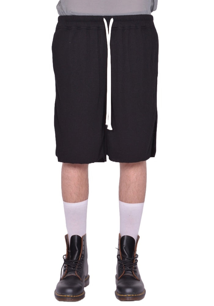 RICK OWENS MEN BOXER SHORTS BLACK FW25 | DOSHABURI Online Shop